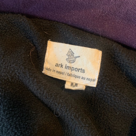 Ark imports fleece lined sweater, hippy size medium - Picture 4 of 7